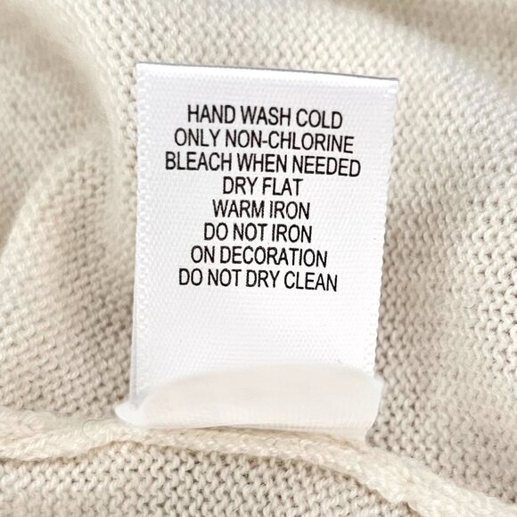 Banana Republic Jeweled Collar Wool Blend Cardigan Sweater, S, Ivory - Picture 8 of 9